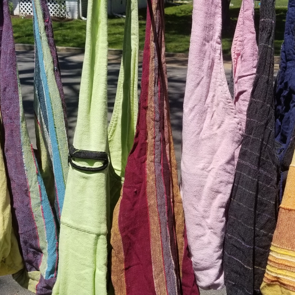 Crossbody bags cotton prints - Picture 8 of 10
